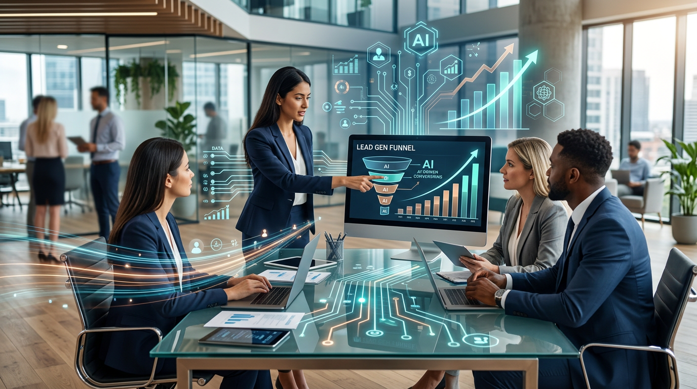 Scaling Growth Through Automated Lead Generation with AI cover image