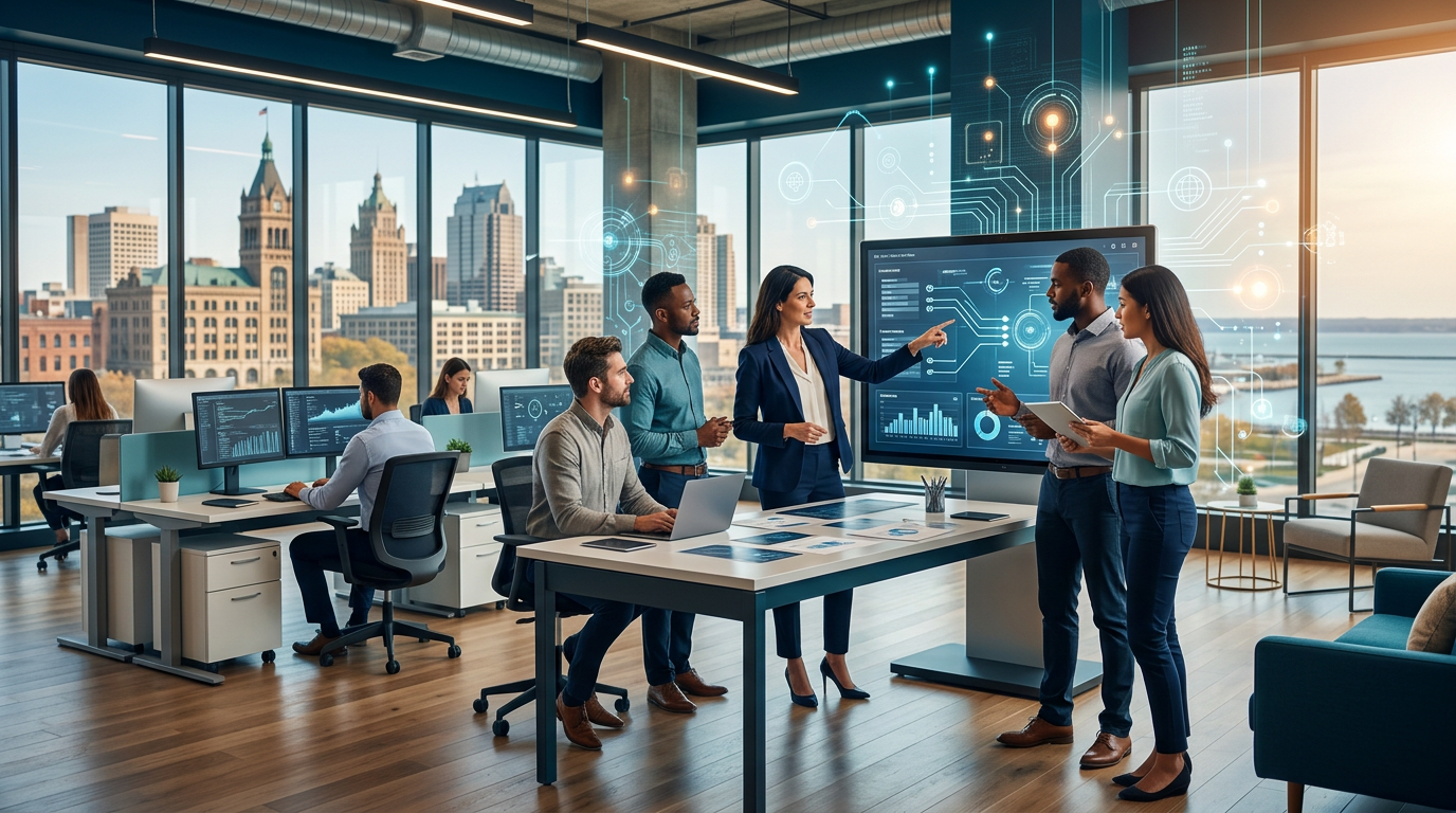 The State Of Wisconsin Business Technology Adoption cover image