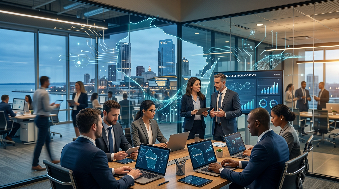 The State Of Wisconsin Business Technology Adoption cover image